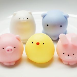 Mochi squishy 5 pcs toys